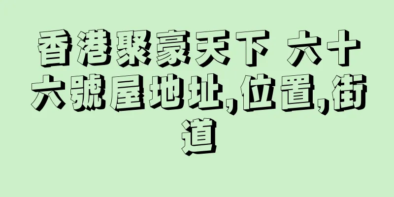 香港聚豪天下 六十六號屋地址,位置,街道