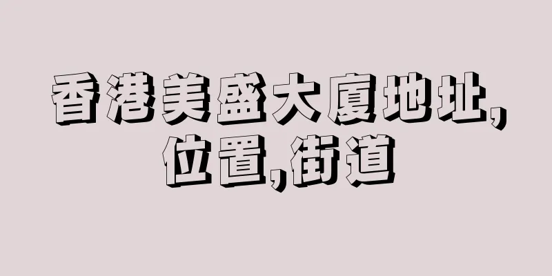 香港美盛大廈地址,位置,街道