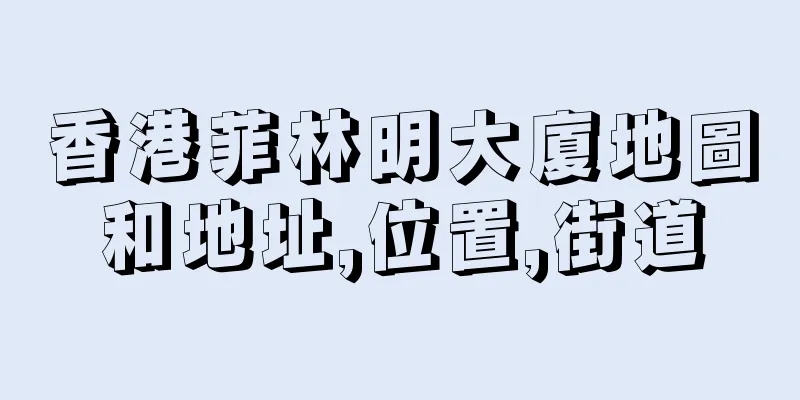 香港菲林明大廈地圖和地址,位置,街道