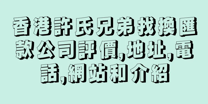 香港許氏兄弟找換匯款公司評價,地址,電話,網站和介紹
