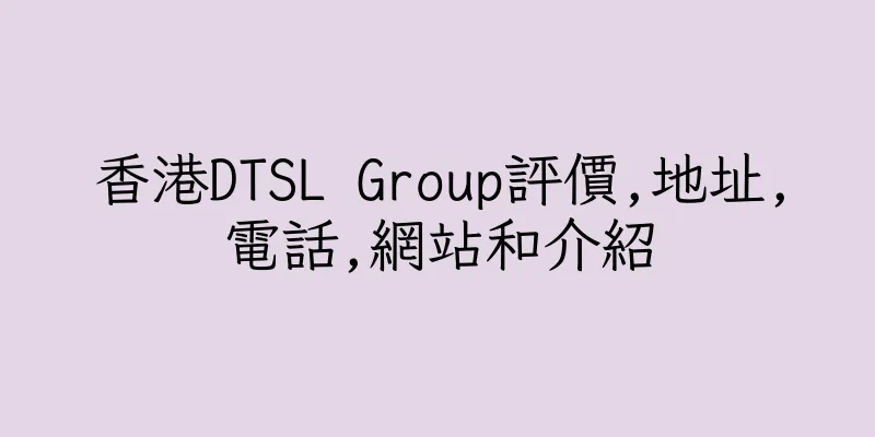 香港DTSL Group評價,地址,電話,網站和介紹