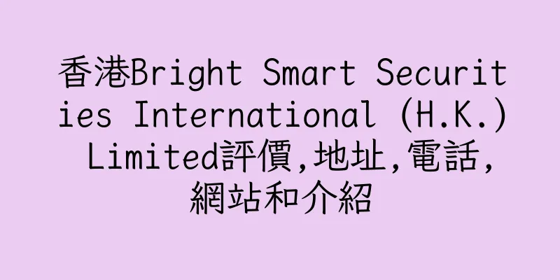 香港Bright Smart Securities International (H.K.) Limited評價,地址,電話,網站和介紹