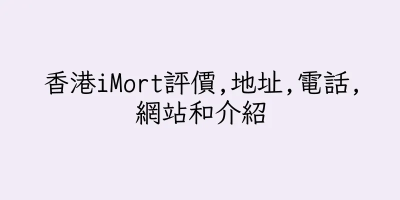 香港iMort評價,地址,電話,網站和介紹