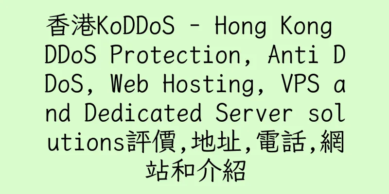 香港KoDDoS - Hong Kong DDoS Protection, Anti DDoS, Web Hosting, VPS and Dedicated Server solutions評價,地址,電話,網站和介紹