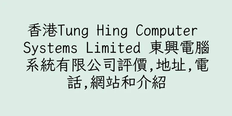香港Tung Hing Computer Systems Limited 東興電腦系統有限公司評價,地址,電話,網站和介紹