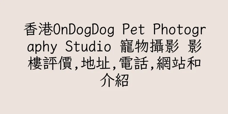 香港OnDogDog Pet Photography Studio 寵物攝影 影樓評價,地址,電話,網站和介紹