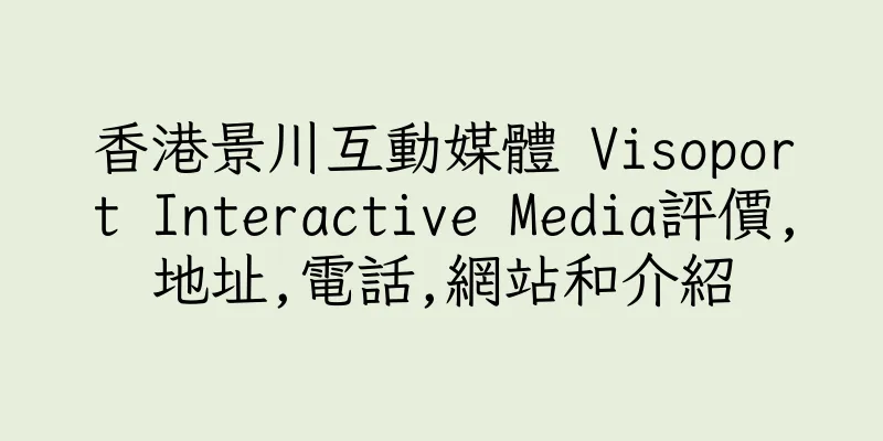 香港景川互動媒體 Visoport Interactive Media評價,地址,電話,網站和介紹